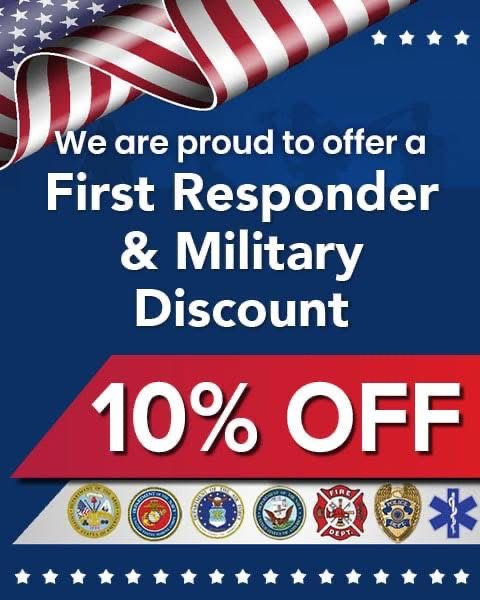 In appreciation of the men and women who have served and continue to serve, we are honored to offer a 10% discount.